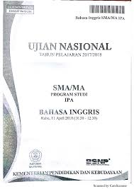 Pdf Soal Un Bahasa Inggris Sma Tahun 2018 Suhadi Rembang Academia Edu