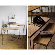 ジョセフアイアン コンソールテーブル2サイズセット ガーデン雑貨 花台 フラワースタンド ラック ガーデン用品屋さん コンソールテーブル プランター 台 ディスプレイ 棚