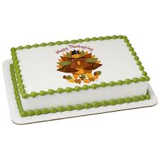 Little turkey cake topper, thanksgiving gender reveal cake topper, thanksgiving baby shower party decor, fall baby shower decorations. Happy Thanksgiving Turkey Edible Cake Topper Image A Birthday Place