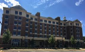 Compare great deals on over 1131 nascar hall a bit of a hassle that the hotel cannot be accessed by the paid parking garage attached to it but very nice hotel all around. Hilton Opens New Dual Brand Hotel In Charlotte