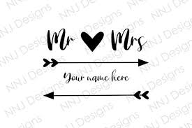 Download Mr And Mrs Wedding Monogram Svg Graphic By Nnj Designs Creative Fabrica PSD Mockup Templates