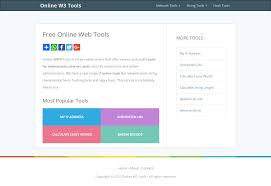 Pin On Onlinew3tools