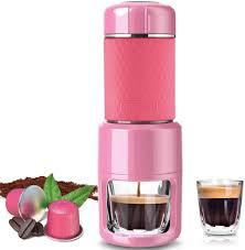 Discover the range of machine colors and options today! Staresso Portable Espresso Maker Mini Espresso Machine Pink Compatible With Nespresso Pods Ground Coffee With Bpa Free Material For Rich Walmart Com Walmart Com
