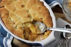 Sugar Cookie Peach Cobbler Epicuricloud Tina Verrelli Recipe Peach Cobbler Sugar Cookie Mix Cobbler Recipes