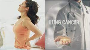 Coughing and chest pain may be symptoms of lung cancer. Is Your Back Pain A Red Flag For Lung Cancer Lifestyle News The Indian Express