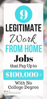Looking To Work From Home This Year Check Out This List Of Highest Paying Work From Jobs P Work From Home Jobs Legitimate Work From Home Jobs Without A Degree
