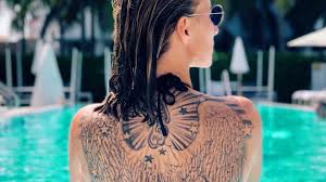 Anastasia pavlyuchenkova plays a backhand against tamara zidansek. Check Out Pro Tennis Most Prominent Tattoos
