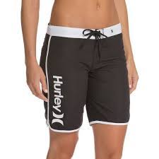 Hurley Womens Supersuede Solid 9 Beachrider Boardshort Hurley Women Board Shorts Board Shorts Women