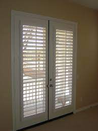 Simple ways to use modern window roller blinds to update your home. French Door Blinds Shades Patio Sliding Glass Window Treatments French Door Window Treatments Patio Door Blinds Blinds For French Doors