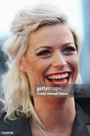 Savage is interviewed by Ruby Higgins of C4 as he arrives for the... News  Photo