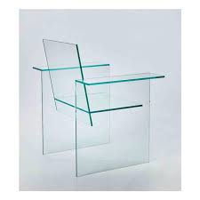 Ltd., japan, glass and photobond 100 adhesive Kuramata Shiro Glass Chair Mutualart