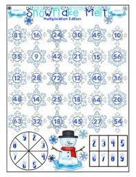 Engage 3rd graders with our fun, free and easy math activities for third graders. Winter Math Games And Centers Freebie Sampler Print And Play No Prep Games Winter Math Winter Math Games Math Games