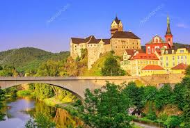 Castle Loket Int The Near Of Karlovy Vary Czech Republic Stock Photo C Xantana 90787762