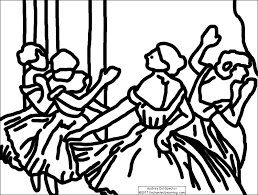 You can save your colored pictures, print them and send them to family and friends! Dancers In The Wings Enchanted Learning