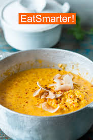 Curry Linsen Dal Mit Kokoschips Rezept In 2020 Lebensmittel Essen Essensrezepte Linsen