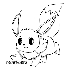 Download eevee pokemon coloring pages and use any clip art,coloring,png graphics in your website, document or presentation. Cute Eevee Cute Pokemon Coloring Pages Novocom Top