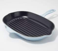 How we chose our ratings. Le Creuset Cast Iron 12 Oval Skillet Grill Qvc Com