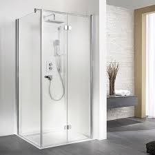 Hsk Exklusiv Eck Duschkabine Mit Drehfalttur Glas Seitenwand