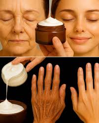Prepare the baking soda cream and apply it before bed. Goodbye wrinkles and  spots... see more. To continue receiving my recipes, you just have to say  something… Thank you!