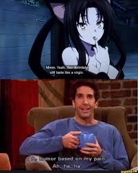 Mmm Yeah You Definitelyi Still Taste Like A Virgin Ah Humor Based On My Paint Ifunny Anime Memes Funny Anime Funny Humor