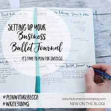 Setting Up Your Business Bullet Journal Bullet Journal For Business Journal Business Bullet Journal
