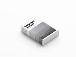 On this real world magazine mockup, you can input your image and receive a professional, realistic mockup to use while showcasing your new design. Magazine Stack Mockup Mockup World