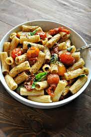 Vegan Bruschetta Pasta Rabbit And Wolves Recipe Bruschetta Pasta Pasta Dishes Pasta