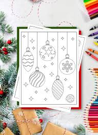 Customize the letters by coloring with markers or pencils. Free Christmas Printables Christmas Ornaments Coloring Pages