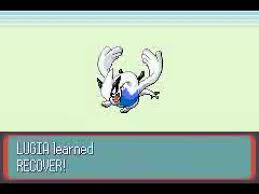 Baby Lugia Evolving Pokemon Ruby Destiny