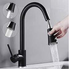 Each sink mixer offers complete flexibility for use, predominantly in kitchen and laundry applications. 360 Kitchen Basin Sink Swivel Pull Out Faucet Sprayer Hot Cold Water Mixer Tap Faucets From Home And Garden On Banggood Com Fregaderos De Cocina Negros Fregaderos Y Lavabos Lavamanos De Cocina