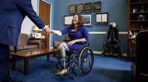 Duckworth is next up for reelection in 2022 and serves until jan 3, 2023. It S Very Much A Matter Of Dignity Tammy Duckworth Pushes Through Rule Requiring Airlines To Disclose How Many Wheelchairs They Break Chicago Tribune