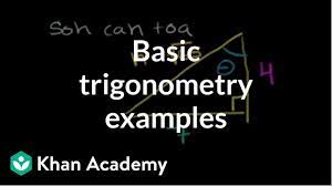 Iei.\u2018.i trig applications work must be done on a. Trigonometric Ratios In Right Triangles Video Khan Academy