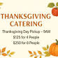 Thanksgiving Catering event image