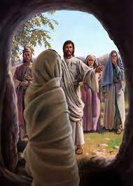 Jesus At Lazarus Tomb