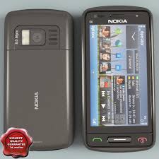 Nokia C6-01 grey 3D Model #AD ,#Nokia ...