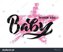 Fashion Kids Hand-drawn Template Vector Logo Stock Vector (Royalty Free)  1334837027 | Shutterstock