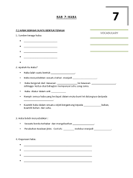 Handouts Bab 7 Sains Tingkatan 1 Pdf