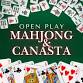 Open Play Mahjong and Canasta event in Larchmont, NY