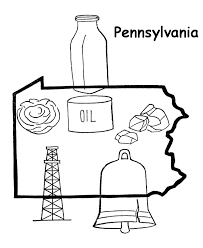 Pennsylvania State Outline Coloring Page Lion Coloring Pages Coloring Pages Cute Coloring Pages