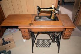 A cabinet manufacturer made them to singer specs. Circa 1907 Antique Singer Sewing Machine Model 66 With Treadle Antique Appraisal Instappraisal