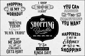 Download Shopping Svg Bundle Graphic By Simply Swapnil Creative Fabrica SVG Cut Files