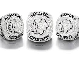 Here is the 2018 stanley cup playoffs 2nd round puck, featuring the boston bruins vs. The Blackhawks 2015 Stanley Cup Ring Is A Stunning 14 Karat 355 Diamond Work Of Art The Hockey News On Sports Illustrated