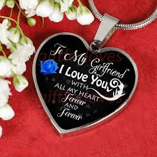 Best Birthday Gift For Fiancee To My Girlfriend Luxury Necklace Best Gift For Girlfriend Romantic Necklace Birthday Gifts For Girlfriend I Love You Forever And Forever 348gfs