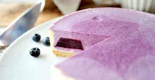 藍莓起司慕斯蛋糕 blueberry cheese mousse cake mousse cake baking eat
