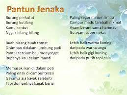 He that is master of himself will soon be master of others. Contoh Pantun Nasehat Dan Jenaka Dengan Artinya Semua Contoh