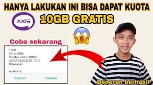 Berikut cara mendapatkan kuota gratis axis dengan mudah terbaru 2020 1. Cara Untuk Mendapatkan Kuota Gratis Dari Axis Tekno Esportsku