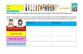Anda pernah meremehkan pekerjaan hanya karena tak perlu pendidikan tinggi? Lkpd 4 Tema 4 Subtema 1 Pb 1 Worksheet