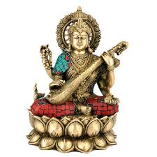 The goddess saraswati is the mother of the vedas. Saraswati Idol Online India Buy Maa Saraswati Murti