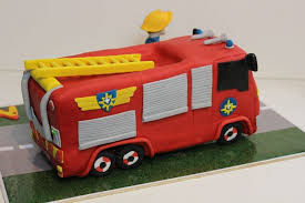 Feuerwehrauto Sam Torte Mit Kinderschokoladen Ganache In 2020 Motivtorten Kindergeburtstag Kinder Schokolade Feuerwehrauto Kuchen