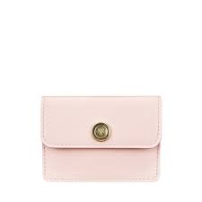 Aura ladies purse, stylish women's wallet compact credit card holder with 12 card slots, zip coin pocket and 2 internal slots for notes and receipts. Luxury Women S Leather Business Card Holder